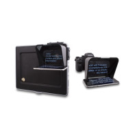 Parrot Teleprompter Kit: Film Like a Pro with Your Smartphone! Portable, Easy Setup & Bluetooth Remote