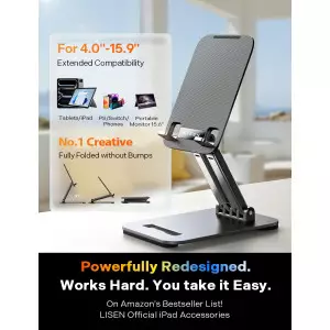 Support iPad LISEN pliable | Accessoires bureau & maison