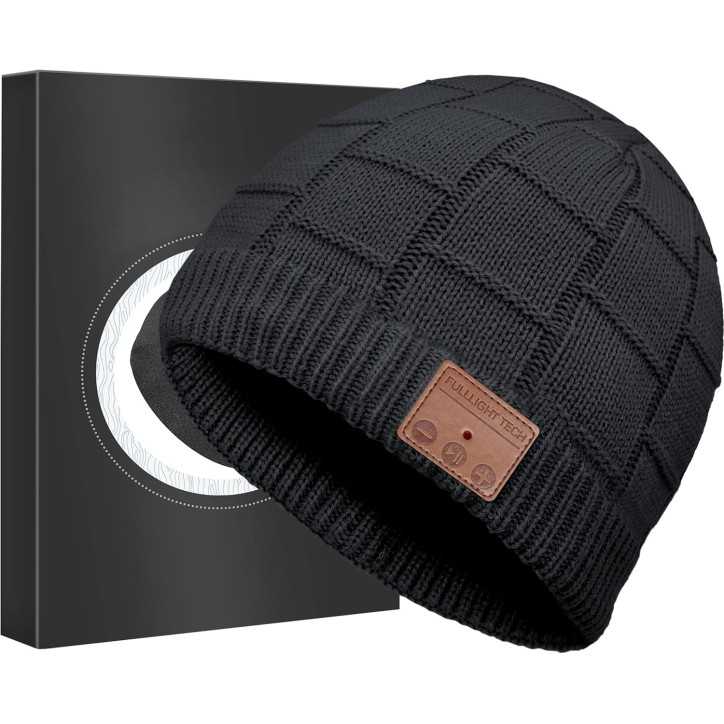 Bluetooth Beanie Hat with Headphones – Unique Tech Gift & Perfect Stocking Stuffer