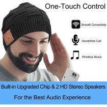 Bonnet Bluetooth Casque Audio - Idée Cadeau Originale