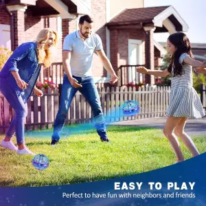 LEMATRIX Flying Orb Ball Toy - Cool Hover Boomerang Spinner for Kids