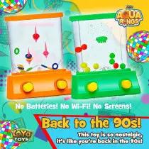 YoYa Toys Aqua Rings Water Game Set of 2 - Retro Ring Toss & Hoop Toy