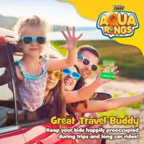 YoYa Toys Aqua Rings Water Game Set of 2 - Retro Ring Toss & Hoop Toy