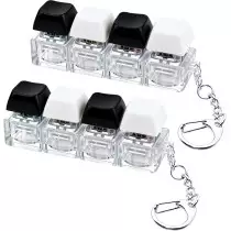 2 Pcs Keyboard Fidget Toy Set – Stress Relief Keychain Button Clicker