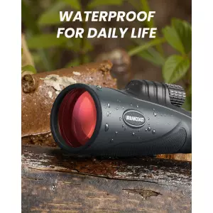 15X54 Monocular Telescope for Adults – Waterproof, BAK4 Prism & FMC Lens