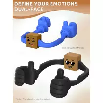 Stocking Stuffers: Dual-Sided Mood Cube Clip Phone Holder Gift Idea