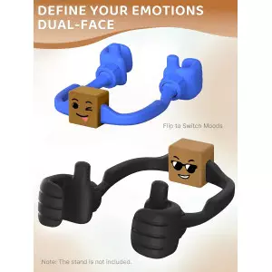 Stocking Stuffers: Dual-Sided Mood Cube Clip Phone Holder Gift Idea