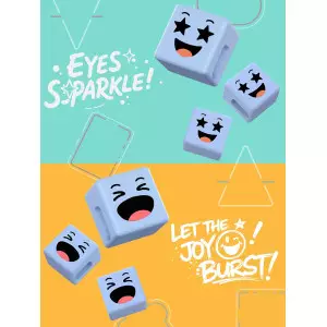 Stocking Stuffers: Dual-Sided Mood Cube Clip Phone Holder Gift Idea