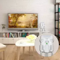 QINLIANF 5 Outlet Surge Protector with 4 USB Ports 1680J Power Strip