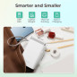 Nelko P21 Bluetooth Wireless Label Maker with Tape, Mini Printer for School, Office & Home, White