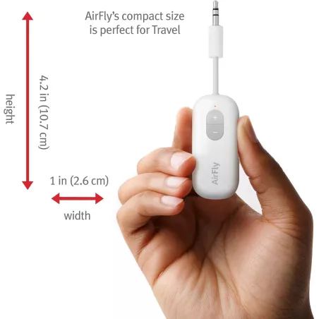 Twelve South AirFly SE : Adaptateur Bluetooth 20h pour AirPods