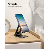 Nulaxy Dual Folding Adjustable Phone Stand for iPhone & Nintendo Switch