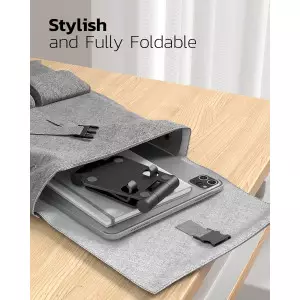 Nulaxy Dual Folding Adjustable Phone Stand for iPhone & Nintendo Switch