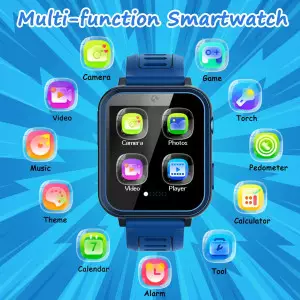 Kids Smart Game Watch with 39 Games, Camera, Music & Pedometer Gift