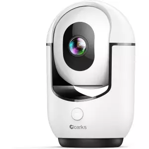 2K WiFi Pan/Tilt Indoor Security Camera with AI Motion & 2-Way Audio