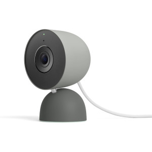 Google Nest Cam Indoor 3rd Gen (Wired) - 2K Video, Night Vision, 2025 Model