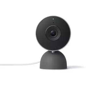 Google Nest Cam Indoor 3rd Gen (Wired) - 2K Video, Night Vision, 2025 Model