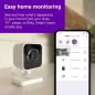 Caméra Intérieure Roku 2-Pack - Sécurité Maison Filaires, Vision Nuit 1080p, Détection Mouvement, WiFi 6, Alexa & Google