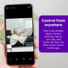 Caméra Intérieure Roku 2-Pack HD 1080p - Sécurité & Surveillance