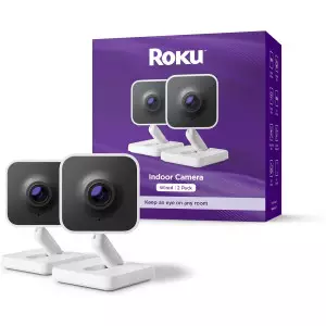 Caméra Intérieure Roku 2-Pack HD 1080p - Sécurité & Surveillance
