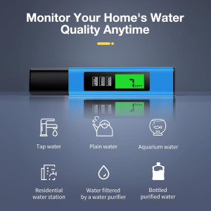 2025 4-in-1 Digital TDS Meter - Accurate Water Tester for TDS, EC & Temp