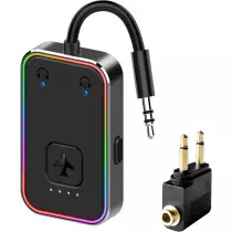 Beeitzie Ultra Bluetooth 5.4 émetteur audio sans fil 2 casques