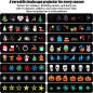 Projecteur Lumières Noël 2025, 16 Diapositives Étanches, Minuteur