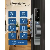 3D Face Recognition Smart Door Lock with Camera, WiFi & Tuya App Control