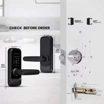 3D Face Recognition Smart Door Lock with HD Camera & Video Doorbell