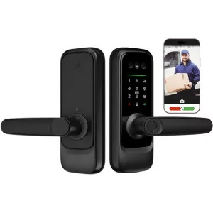 3D Face Recognition Smart Door Lock with HD Camera & Video Doorbell