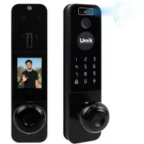3D Face Recognition Smart Door Lock with Camera & Remote App Control