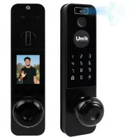 3D Face Recognition Smart Door Lock with Camera & Remote App Control