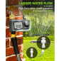 RAINPOINT Programmable Sprinkler Timer with Brass Swivel, Rain Delay & Manual Watering, 1 Outlet