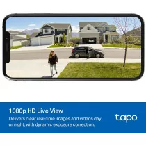 Tapo SolarCam C402 Kit - Wireless 1080P Outdoor Battery Camera with Solar Panel