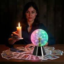 Lightahead 6 Plasma Ball Lamp – Touch & Sound Sensitive Neon Globe