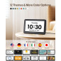 7 Large Digital Day & Date Clock for Elderly with 20 Alarms, Medicine Reminders, 12 Display Modes & Dimmable Screen