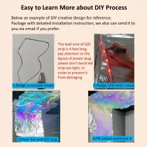 Smart 3D Thundercloud LED Light – Color Sync, DIY Cloud Decor for Room