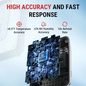 ThermoPro TP350 Bluetooth Hygrometer & Thermometer for Indoor & Greenhouse