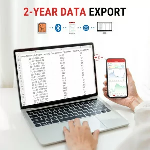 ThermoPro TP350 Bluetooth Hygrometer & Thermometer for Indoor & Greenhouse