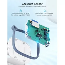 Govee Smart Thermometer Hygrometer with WiFi & App Alerts - 2 Yr Data Storage