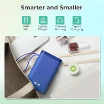 Imprimante Étiquettes Bluetooth Nelko P21 Sans Fil Bleu