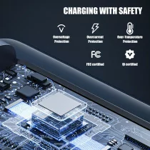 2025 Magnetic Wireless Charger 3-in-1 Stand for Samsung & Apple Devices