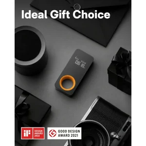 HOTO 98Ft Laser Measure, USB-C Rechargeable, OLED Display, Accurate ±2mm