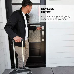 Kwikset Powerbolt 250 Satin Nickel Keypad Deadbolt with Auto-Lock