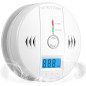 Carbon Monoxide Detector Battery Powered with LCD Display, Sensitive Sensor & Sound Alarm for Home & Kitchen