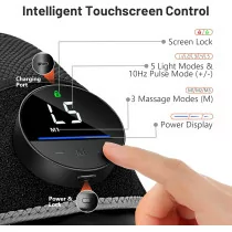 HALIDODO Wireless Red Light Therapy Knee Brace with Vibration Massage