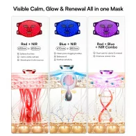 INIA Red Light Therapy Mask – 4 Modes, 850nm NIR & LED for Radiant Skin