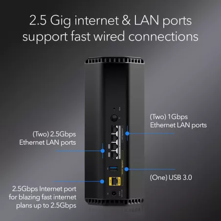 NETGEAR Nighthawk BE9300 WiFi 7 – 9.3Gbps, Tri-Bande VPN