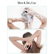 HEETA Scalp Massager & Silicone Shampoo Brush for Hair Growth & Care