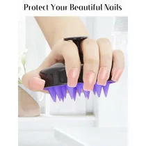 HEETA Scalp Massager & Silicone Shampoo Brush for Hair Growth & Care